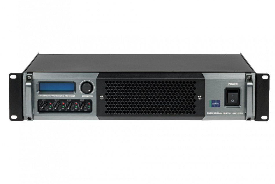 4-канальный усилитель с DSP процессором АВРОРА А4-1300