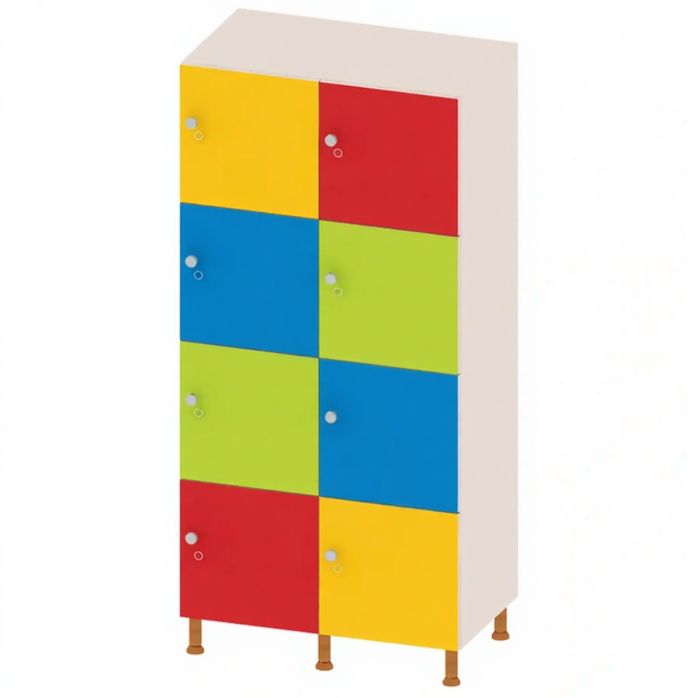 Шкаф «Школьный» 8 ячеек СТ-ШП-50