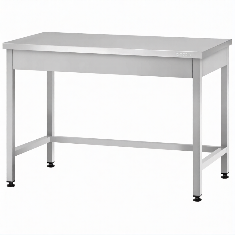 Стол производственный СПРп - 860х1200х600 «Profi Ral» (полка-обвязка)