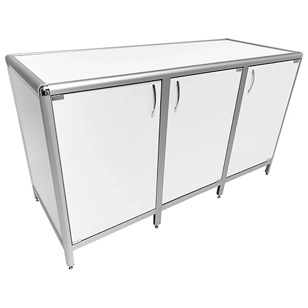 Стол-тумба лабораторная MED 12.018al (белый)