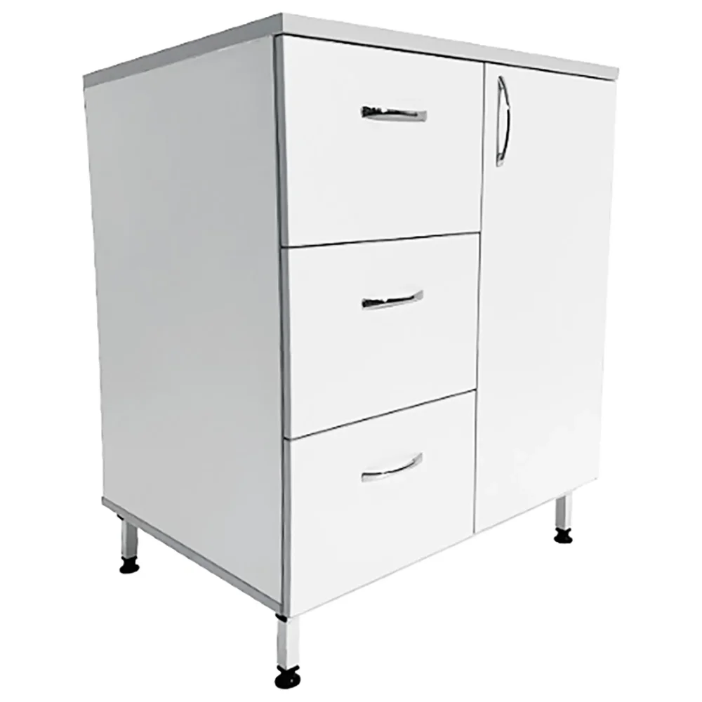 Стол-тумба лабораторная ТЛ 18.006 (белый)