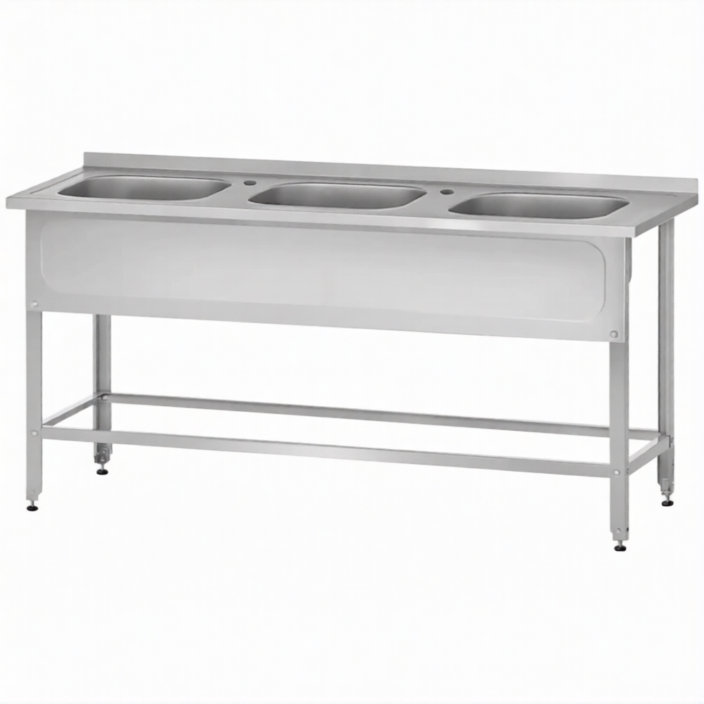 Ванна ВМЦн 860х1800х700  3 м/о, борт, отв. д/смесит., экран (ножка проф., тр. 40х40)