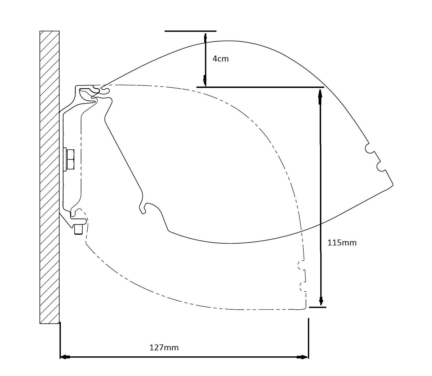 Kauber Red Label Tensioned BT Cinema 113" 16:9 141x250 дроп 50 см. Gray Pro