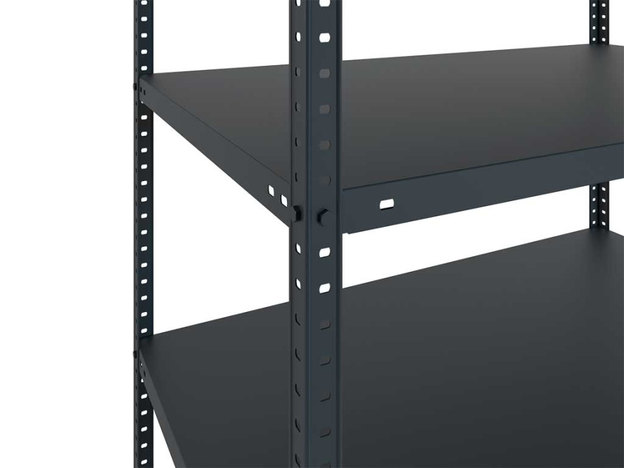 Стеллаж MS 185KD/70x30/4 Black