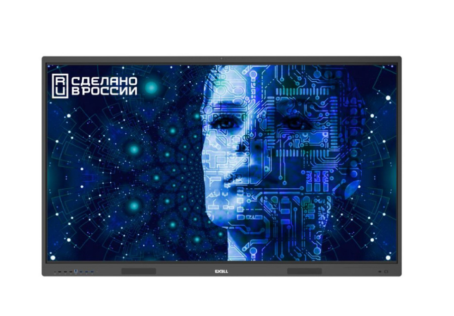 Интерактивная панель (комплекс) торговой марки EXELLTECH модель EXELL EXID-752-RU