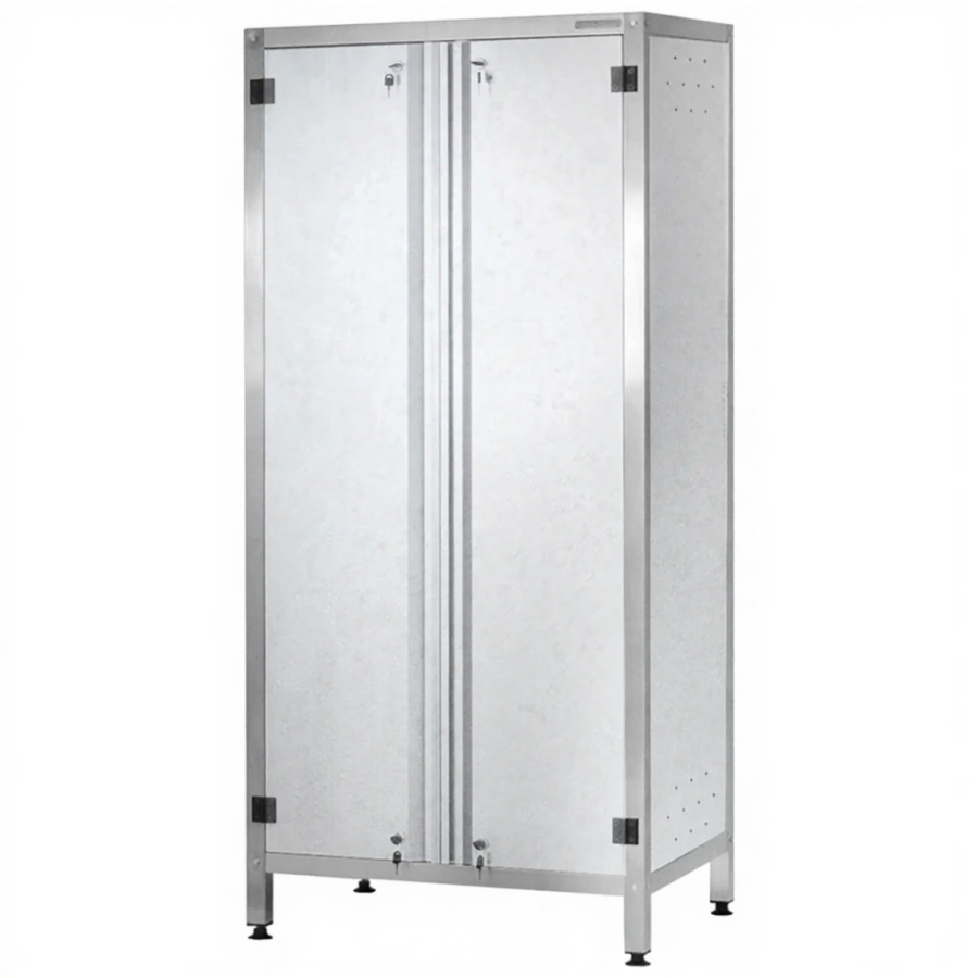 Шкаф кухонный ШЗКп - 1800х800х500 «Profi Ral» (двери распашные, 3 сплошные полки, без к-та замков)