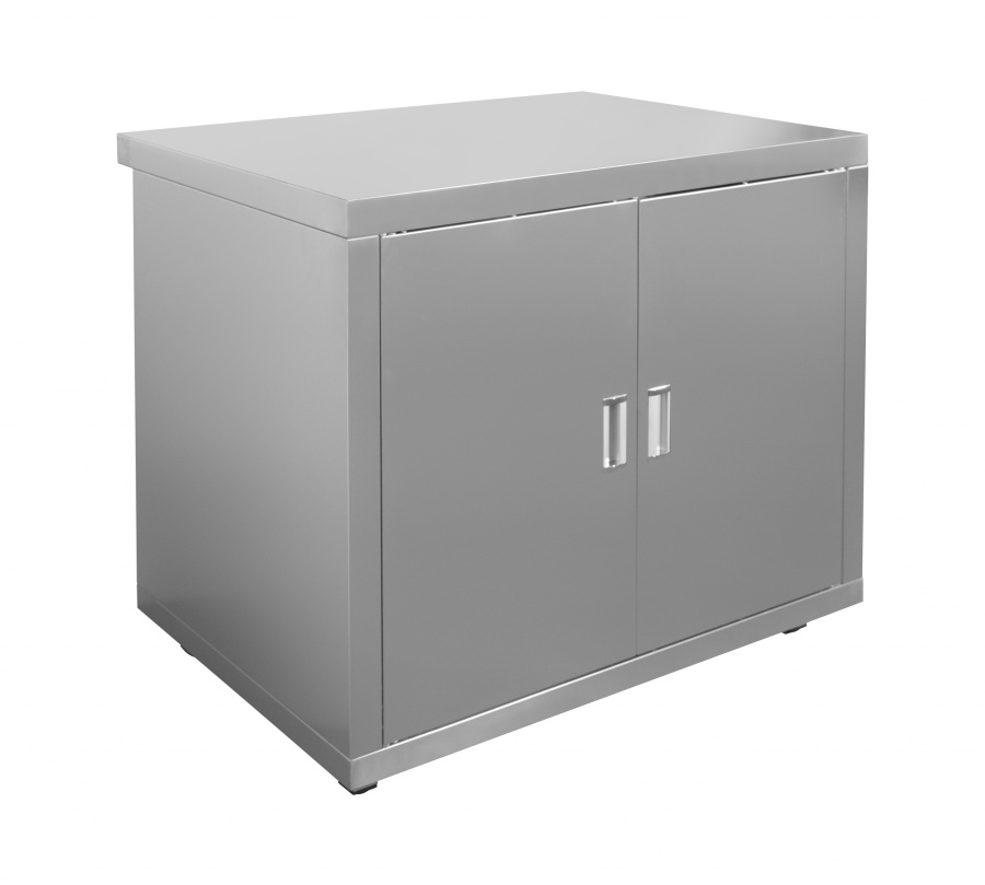 Стол-тумба универсальный  Luxstahl СТУР2-8/8 распашные двери