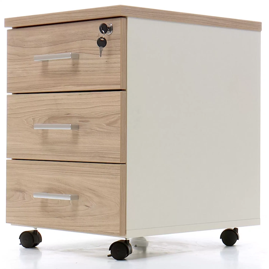 Тумба выкатная NPW-406 L3 вяз натуральный/бежевый