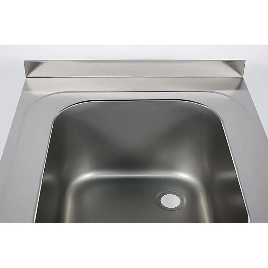 Ванна моечная односекционная цельнотянутая с бортом ВМЦ-1/7/7-Б