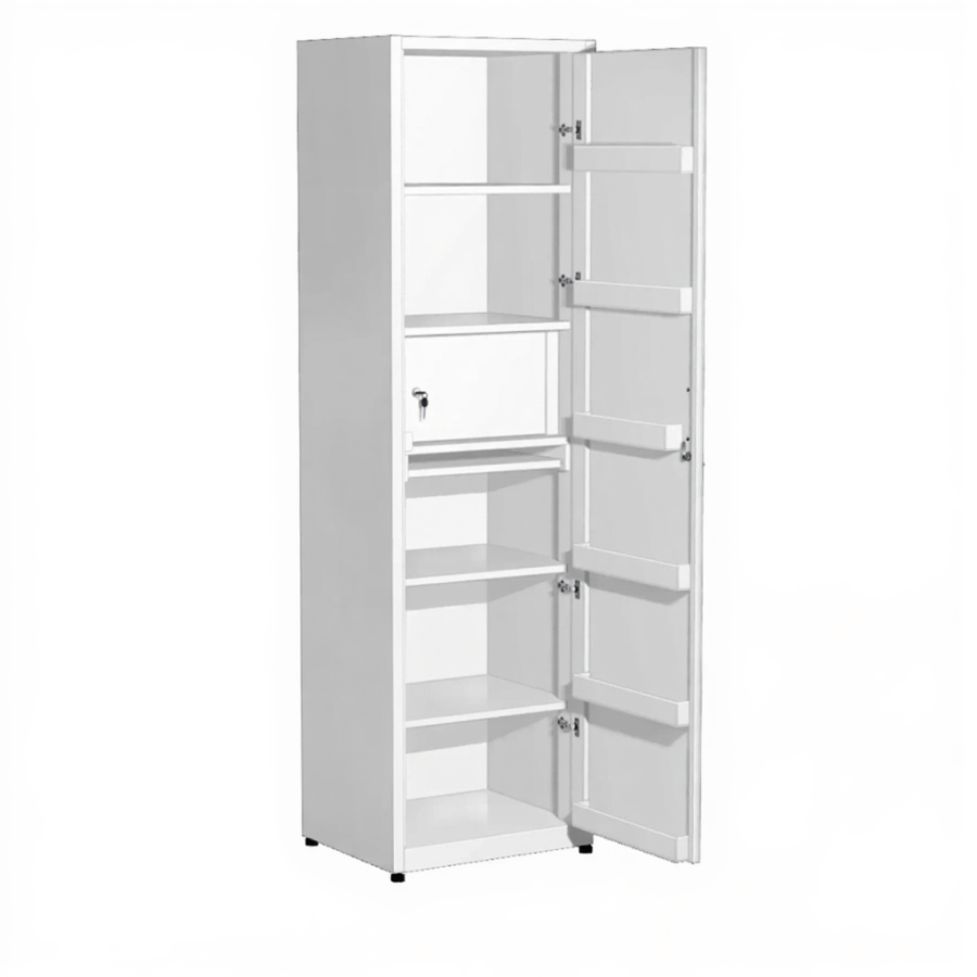 Шкаф металлический для медикаментов с сейфом ШдМ-1 (белый)