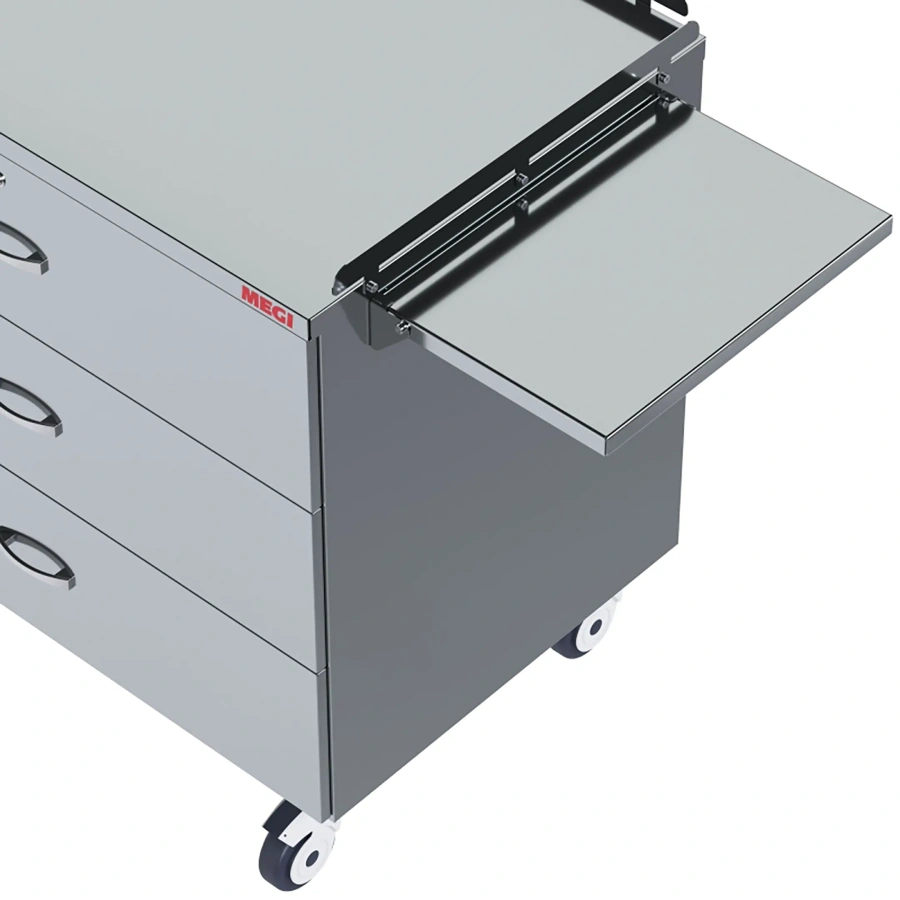 Стол инструментальный для анестезиолога 4Hospitals МСК-5561