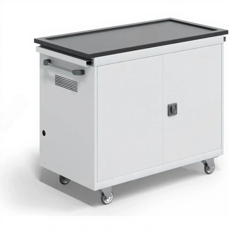 Тележка для хранения и зарядки 26 ноутбуков (17,3 дюймов) с электросхемой