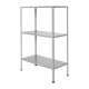 Стеллаж лабораторный металлический 1200х600х1800мм, 3 полки