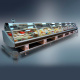 Витрина универсальная «Диона» ВУ 21Р-130 вентилируемая
