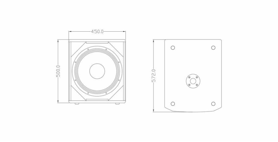 Пассивный сабвуфер FDB S115B
