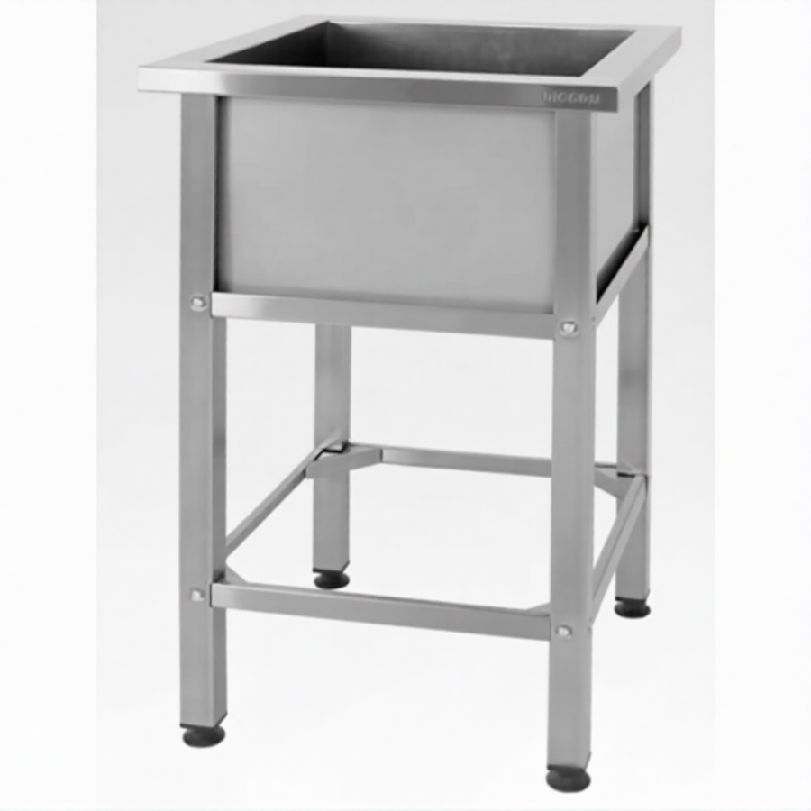 Ванна моечная ВМСн 1010 (860х1010х530)  1 м/о 350х910х430 (ножка проф., тр. 40х40)